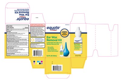 Image Description (Walmart Ear Drop Kit Carton)